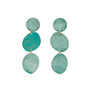 Oval stud earrings by Sibilia